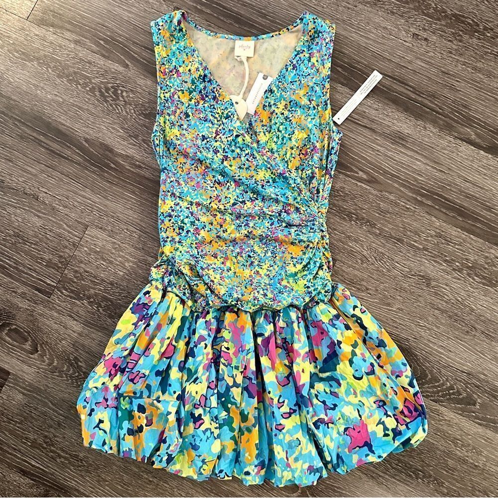 Anthropologie Plenty by Tracy Reese V-Neck Bubble Dress